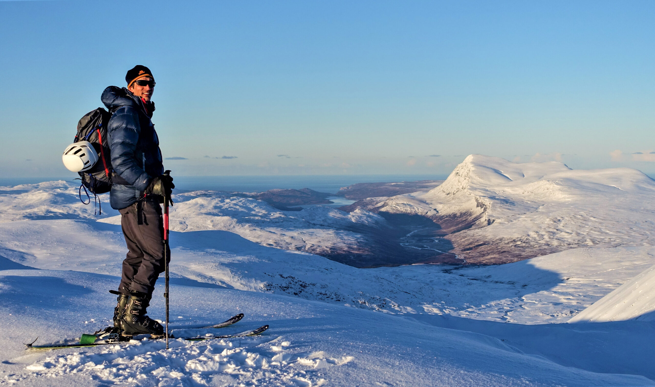 Ben Hope, skier Duncan Brown