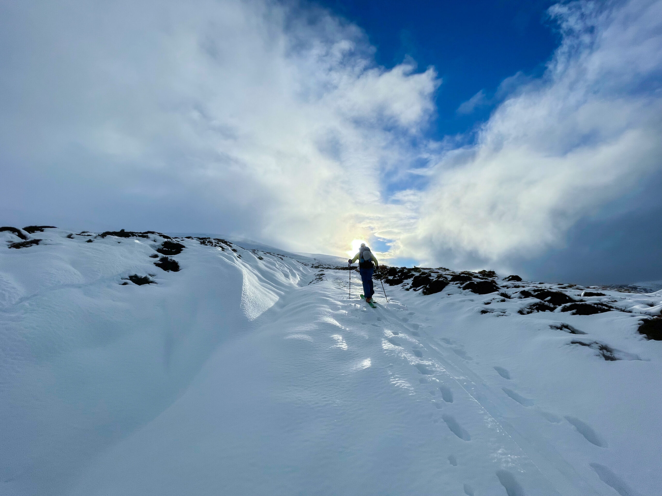 heading up