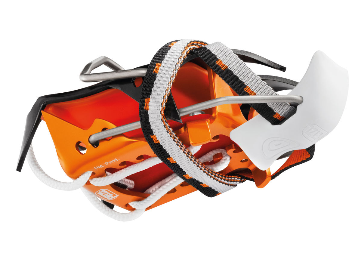 The Petzl Ivris Hybrid boot crampon – the Club has 4 set of these available for members to borrow for trips along with 4 Petzl Ride Ice Axes.